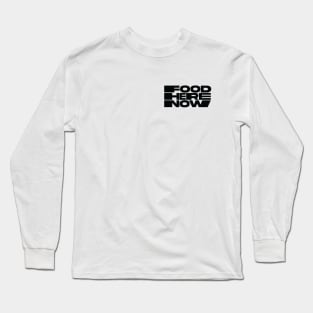 FHN Black Stretchy Logo Long Sleeve T-Shirt